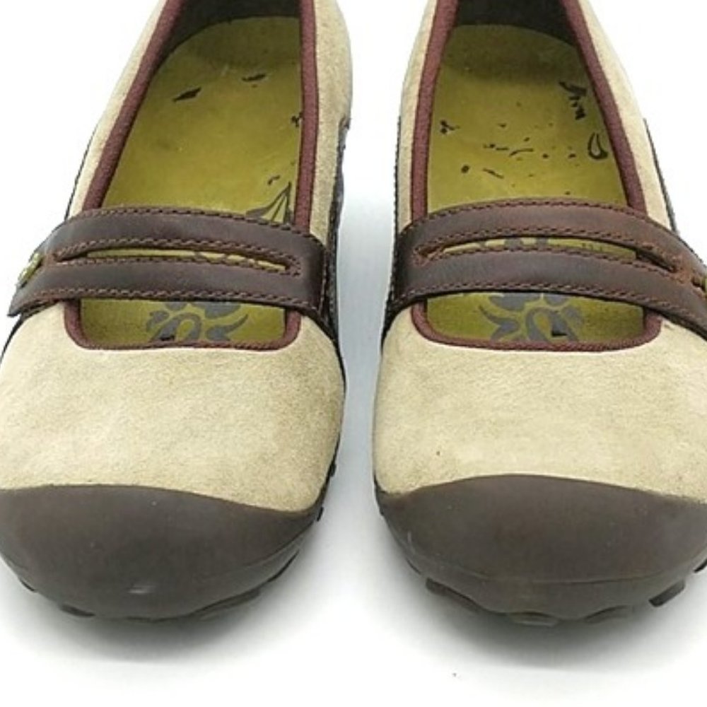Merrell Plaza "Bandeau" Suede Mary Jane Hiking Shoes - Picture 10 of 16